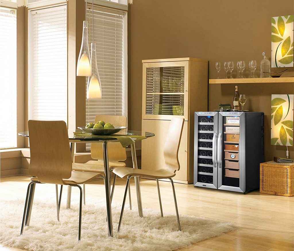 Whynter Wine Cooler and Cigar Humidor Center