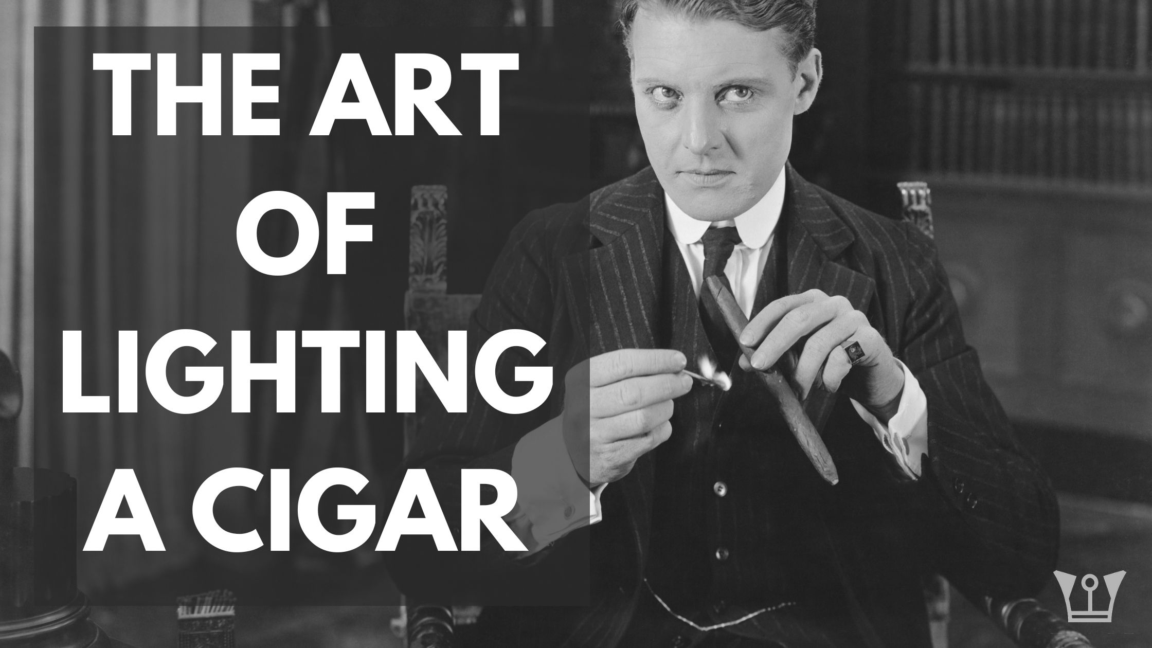 The Art of Lighting a Cigar
